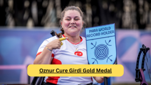 oznur cure girdi gold medal